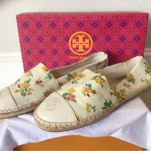 Brand new Tory Burch flat espadrilles!